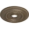Ekena Millwork Oldham Ceiling Medallion (Fits Canopies up to 8 5/8"), 18"OD x 3 3/8"ID x 7/8"P, Warm Silver CM18OL1WSS - alternate 4